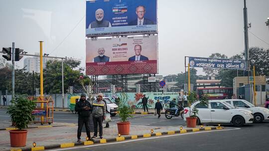 Bundeskanzler Merz in Indien