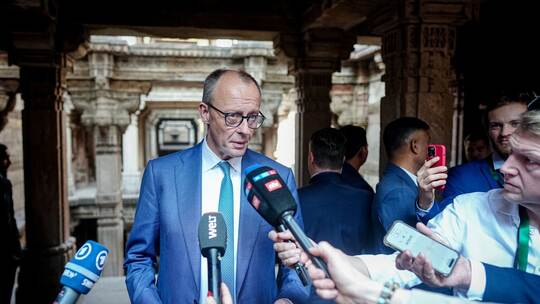 Bundeskanzler Merz in Indien