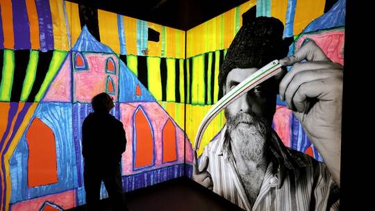 Ausstellung im Kunstforum Hundertwasser