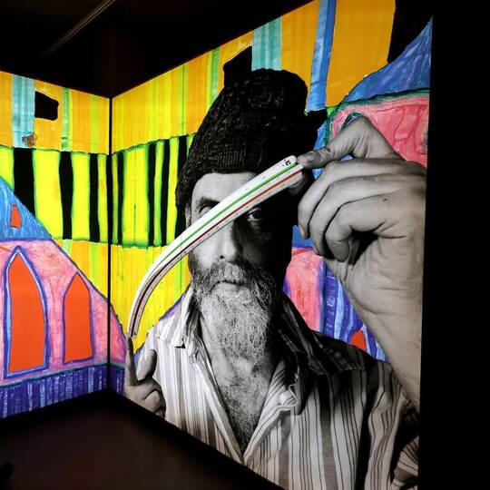 Ausstellung im Kunstforum Hundertwasser