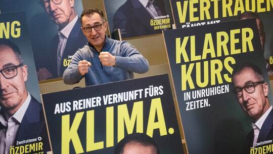 Vorstellung Wahlkampagne der Grünen für die Landtagswahl