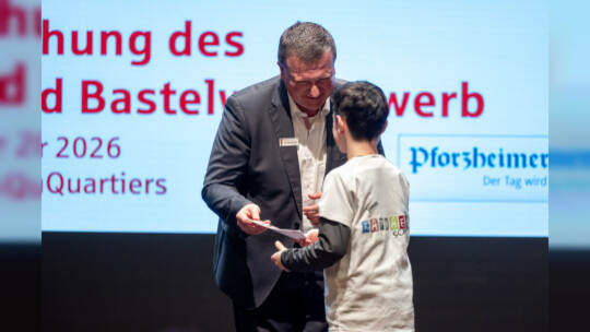 Preisverleihung Weihnachtsbasteln