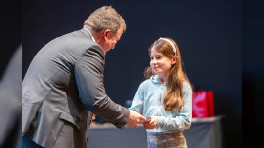 Preisverleihung Weihnachtsbasteln