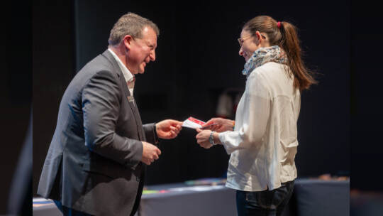 Preisverleihung Weihnachtsbasteln