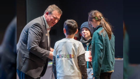 Preisverleihung Weihnachtsbasteln