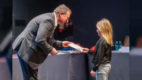 Preisverleihung Weihnachtsbasteln