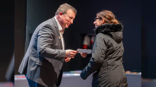 Preisverleihung Weihnachtsbasteln