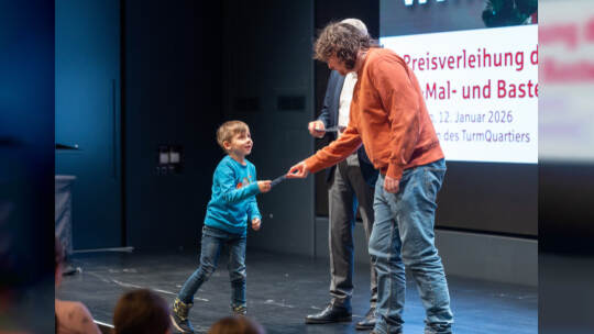 Preisverleihung Weihnachtsbasteln