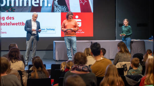 Preisverleihung Weihnachtsbasteln