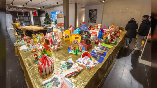 Preisverleihung Weihnachtsbasteln