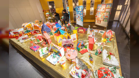 Preisverleihung Weihnachtsbasteln