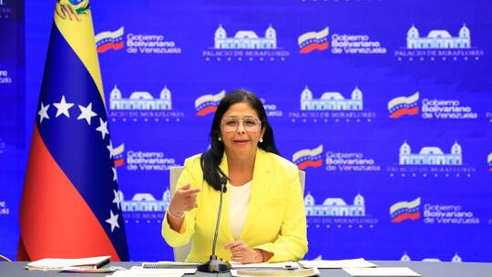 Geschäftsführende Präsidentin Delcy Rodríguez