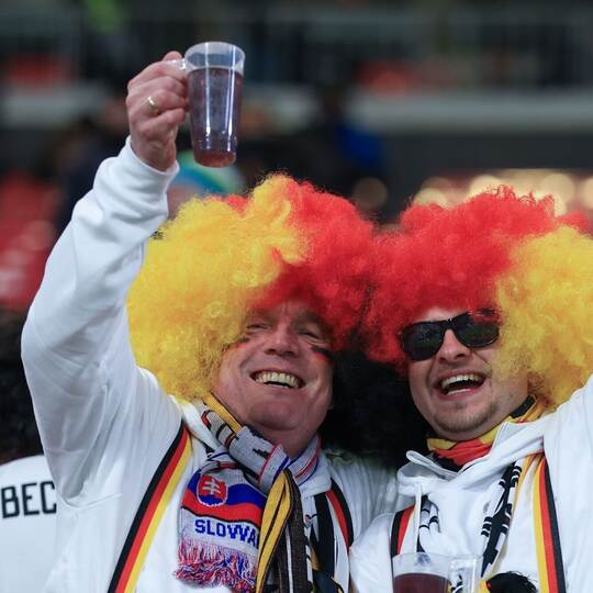 Deutsche Fußball-Fans