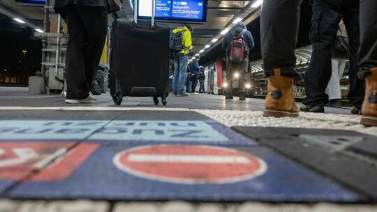 Bauarbeiten am Ulmer Hauptbahnhof