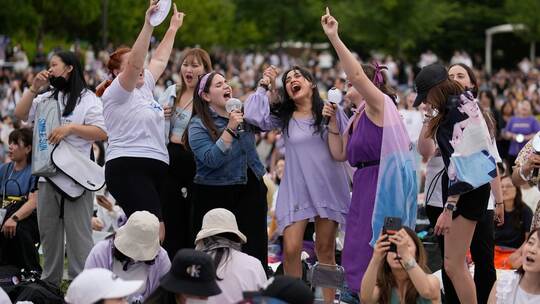 Fans der Boygroup BTS