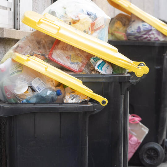 Gelbe Tonne Entsorgung
