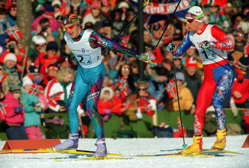 Silvio Fauner holt Staffel-Gold bei Olympia 1994