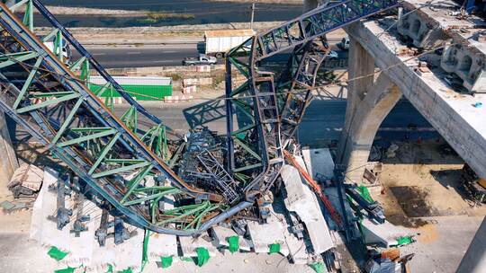 Baustellen-Unglück in Thailand