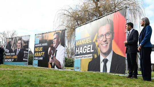 Vorstellung Wahlkampagne der CDU für die Landtagswahl