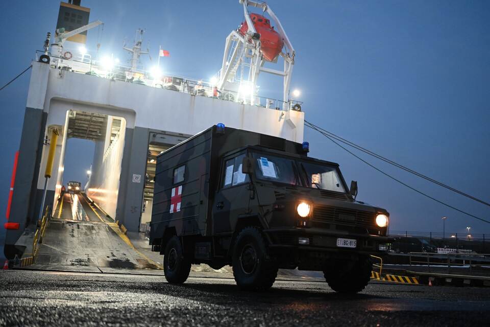 Große Verlegeübung der Nato: "Steadfast Dart"