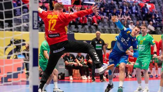 Handball-EM - Slowenien - Montenegro