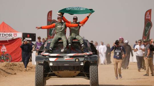 Nasser Al-Attiyah und Fabian Lurquin