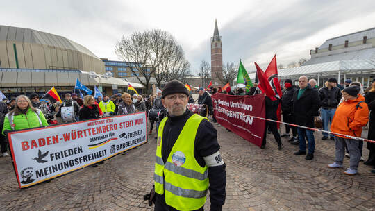 Querdenker Antifa Demonstration