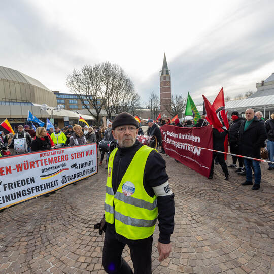 Querdenker Antifa Demonstration