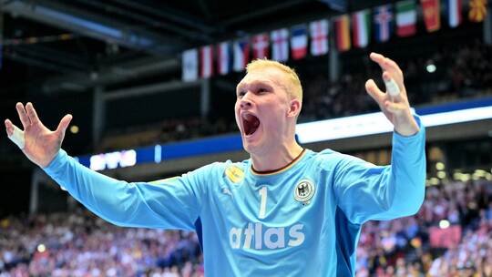 Handball-EM - Serbien - Deutschland