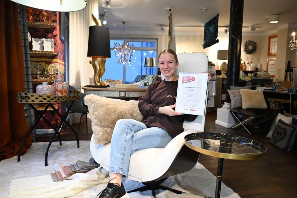 Beste Raumausstatterin Deutschlands