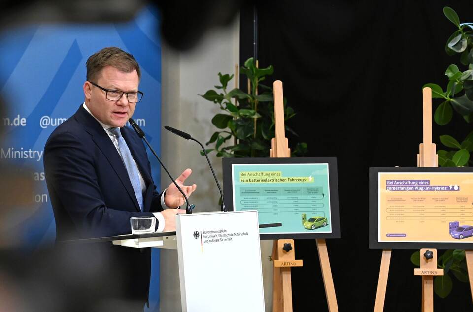 Bundesumweltminister Carsten Schneider