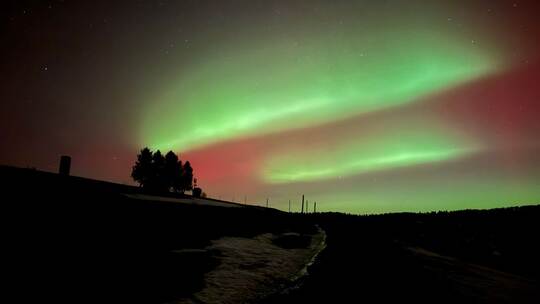 Polarlichter über Baden-Württemberg Polarlichter über Baden-Württemberg