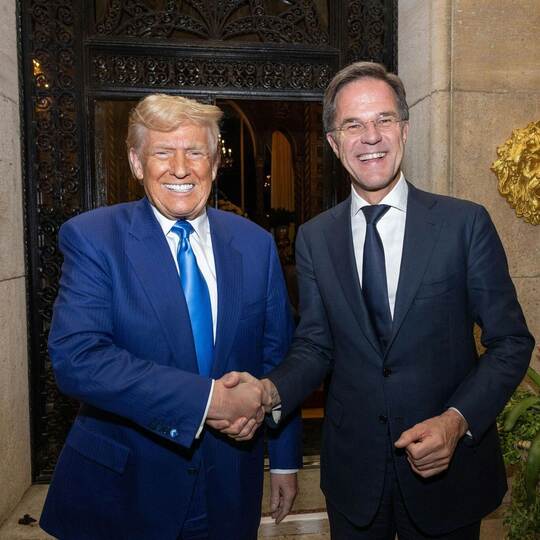Rutte und Trump