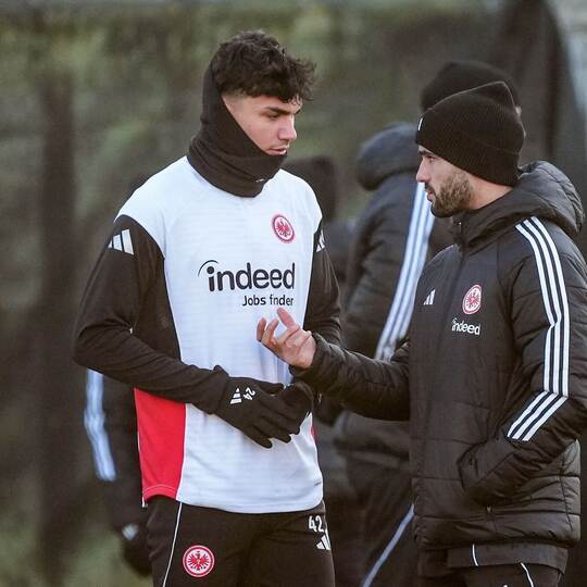 Abschlusstraining Eintracht Frankfurt