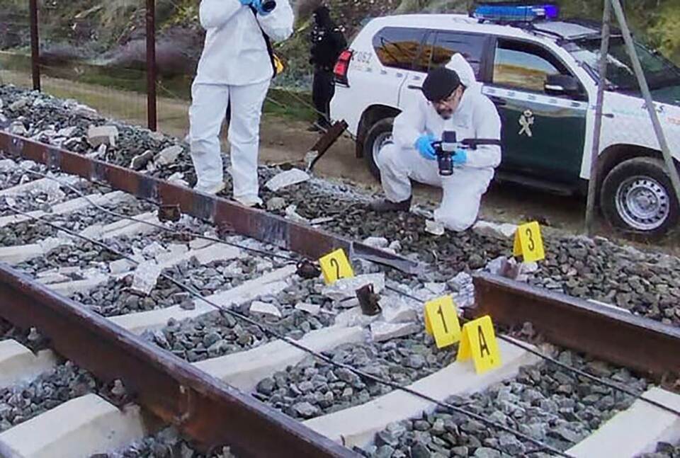 Nach dem Zugunglück in Spanien Nach dem Zugunglück in Spanien