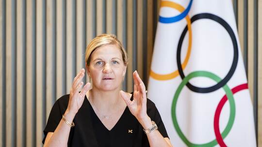IOC-Präsidentin Kirsty Coventry