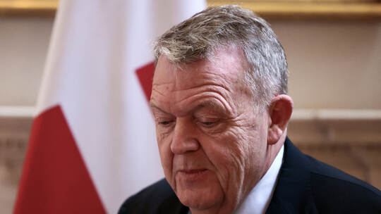 Dänemarks Außenminister Rasmussen in london