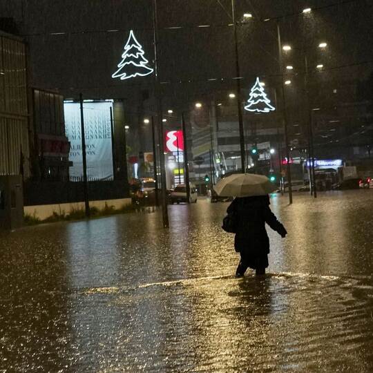 Unwetter in Griechenland