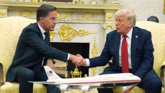NATO-Generalsekretär Rutte bei US-Präsident Trump