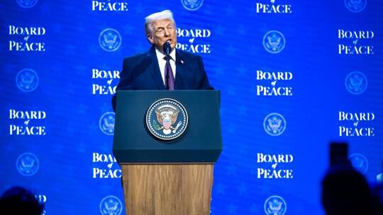 Heute hü, morgen hott: Bei US-Präsident Donald Trump weiß man nie wirklich, woran man ist – das schadet Experten zufolge massiv Weltwirtschaftsforum in Davos