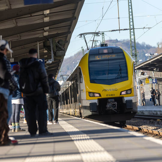 RE1 Pforzheim Hauptbahnhof Arverio