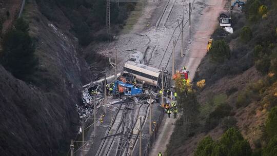 Zugunglück in Spanien