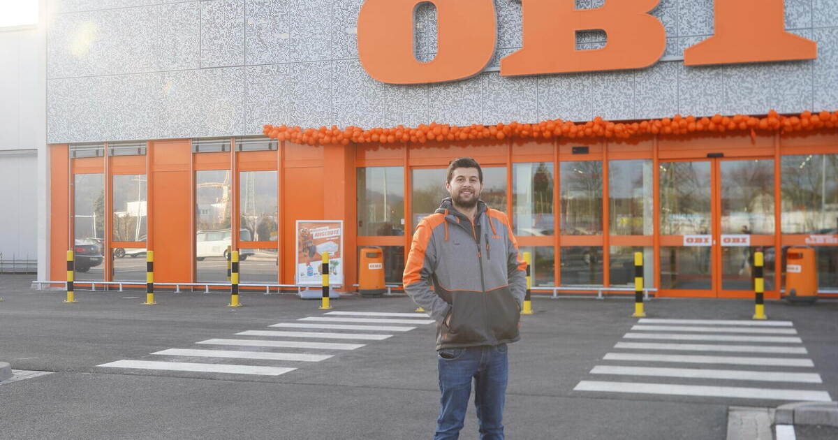 Obi hardware store on Ziegelhöhe in Mühlacker is seeing a rush of DIY ...