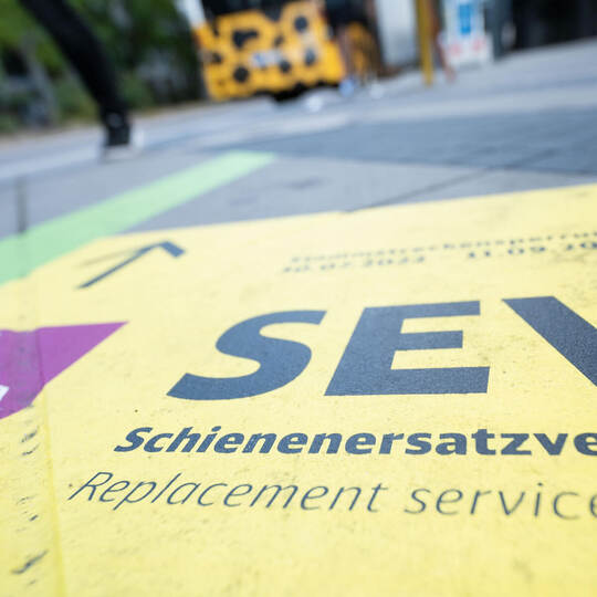 Schienenersatzverkehr in Stuttgart