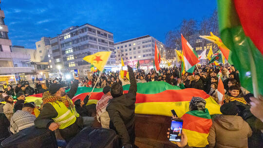 Demonstration Kurdische Versammlung