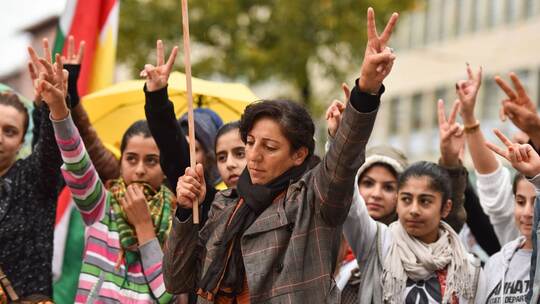 Kurden-Demonstration in Mannheim Kurden-Demonstration in Mannheim