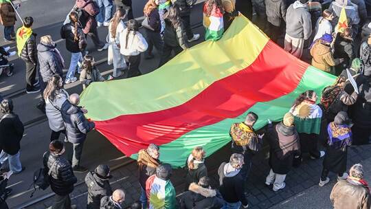 Kurden-Demonstration in Mannheim Kurden-Demonstration in Mannheim