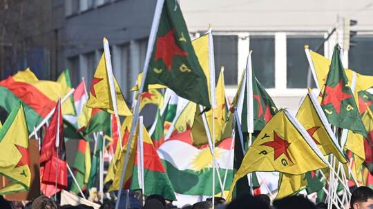 Kurden-Demonstration in Mannheim Kurden-Demonstration in Mannheim