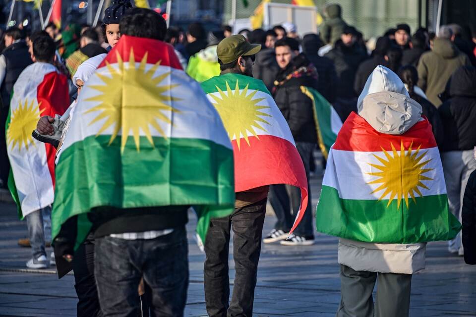 Kurden-Demonstration in Mannheim Kurden-Demonstration in Mannheim