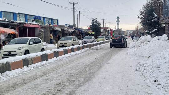 Winterwetter in Afghanistan